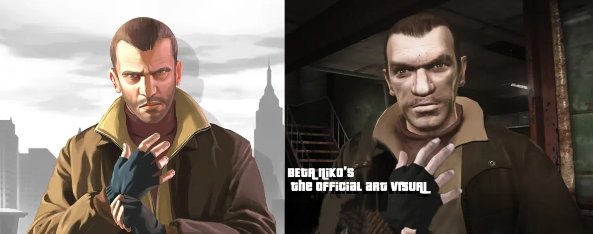 GTA 4 More Detailed And Realistic Niko Bellic Mod 