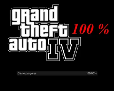 GTA 4 100% Save Game [Grand Theft Auto IV] [Mods]