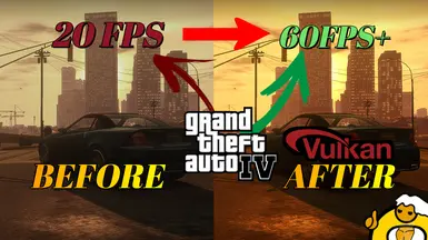 GTA4 DXVK (stutter and  low performance fix for GTA IV and EFLC)