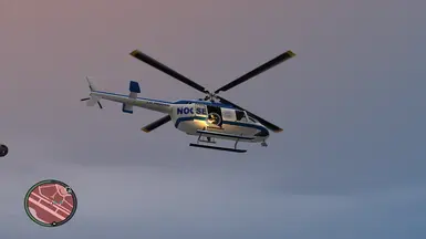 GTA IV Police Helicopter para GTA San Andreas