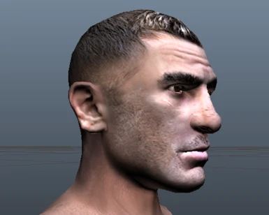 Handsome Niko Face Model Remastered