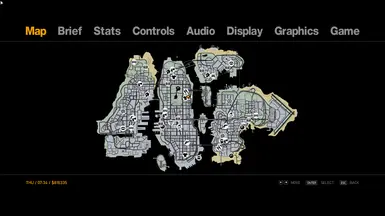 V-style Radar Map