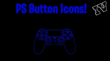 PS4 Button Icons