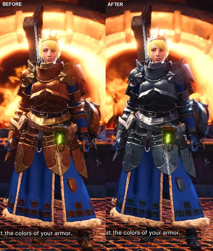 Silver Ingot Armor (F) at Monster Hunter: World - Mods and community