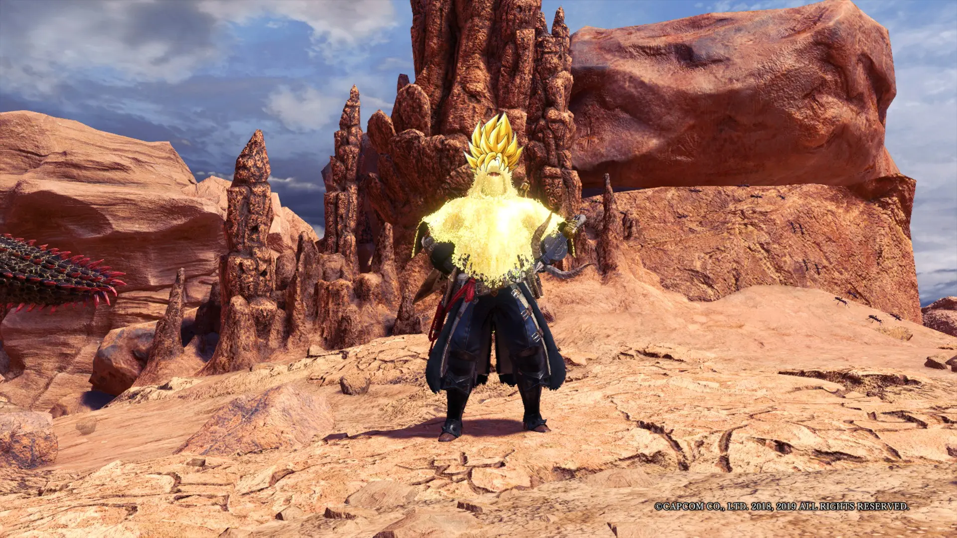 DBZ Temporal Mantle at Monster Hunter World Mods and community