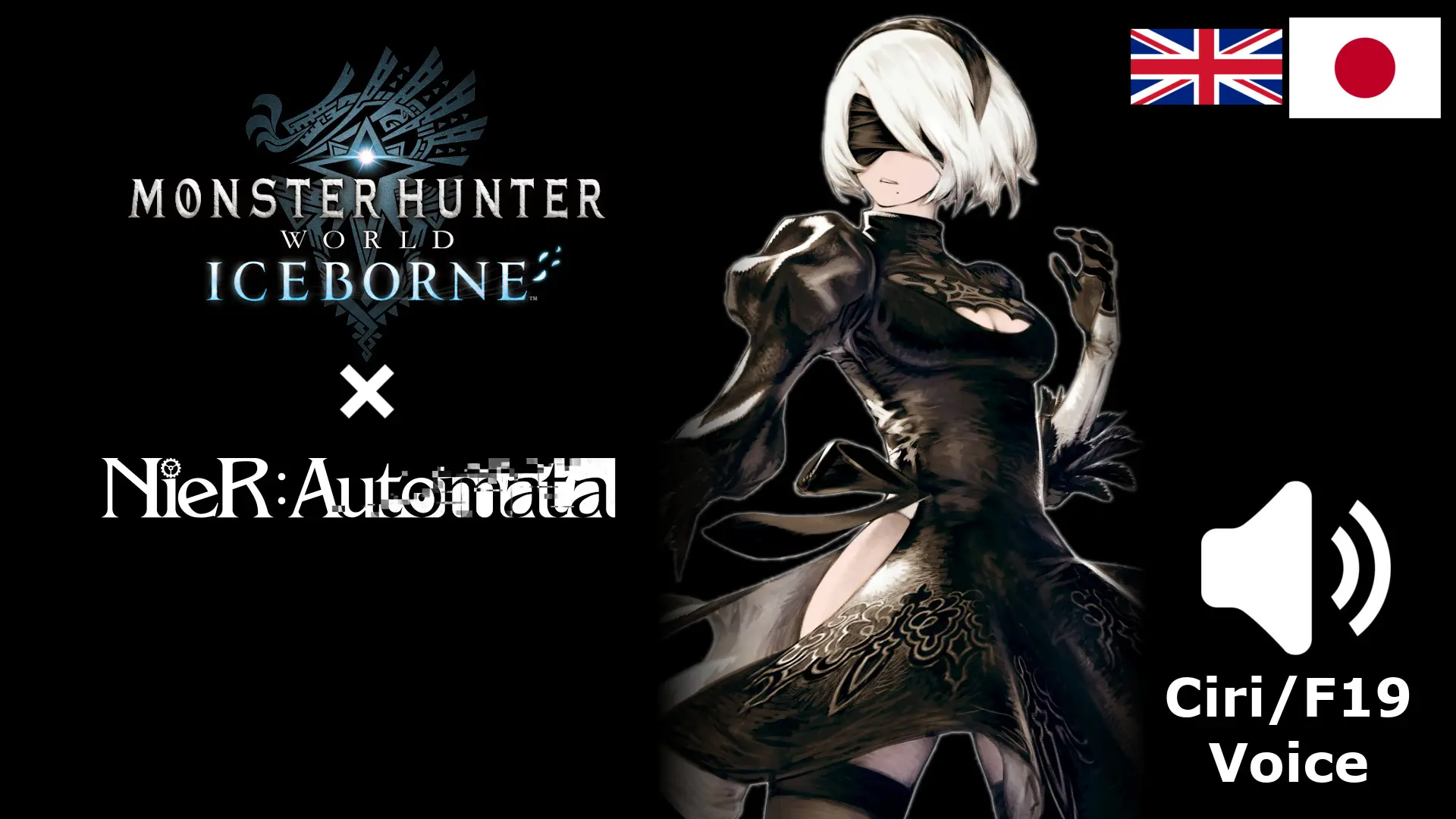 SCVI - Nier Automata - YoRHa No 2 Type B (2B) Voice Mod - Iceborne At ...