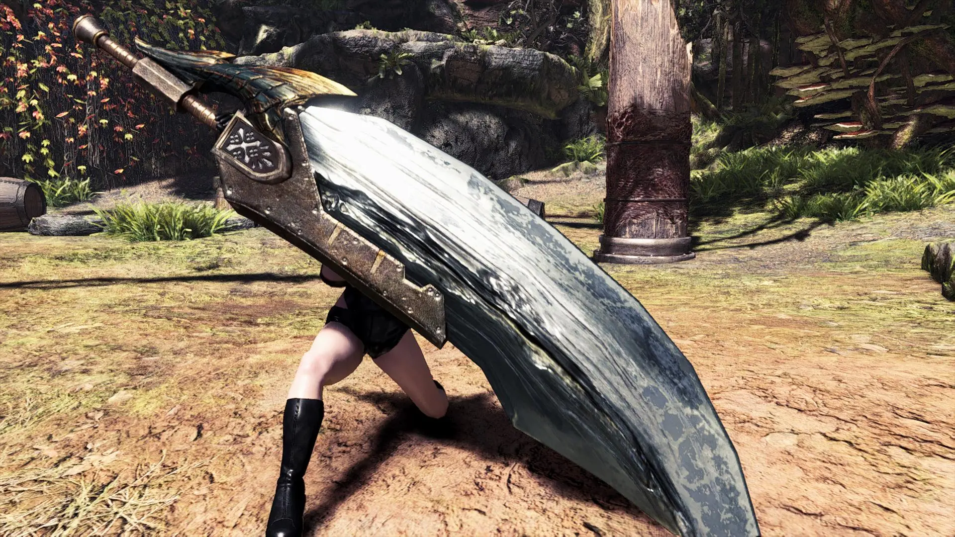 Glavenus Tailblade Greatsword At Monster Hunter World Mods And Community   2368 1581334208 25148883 