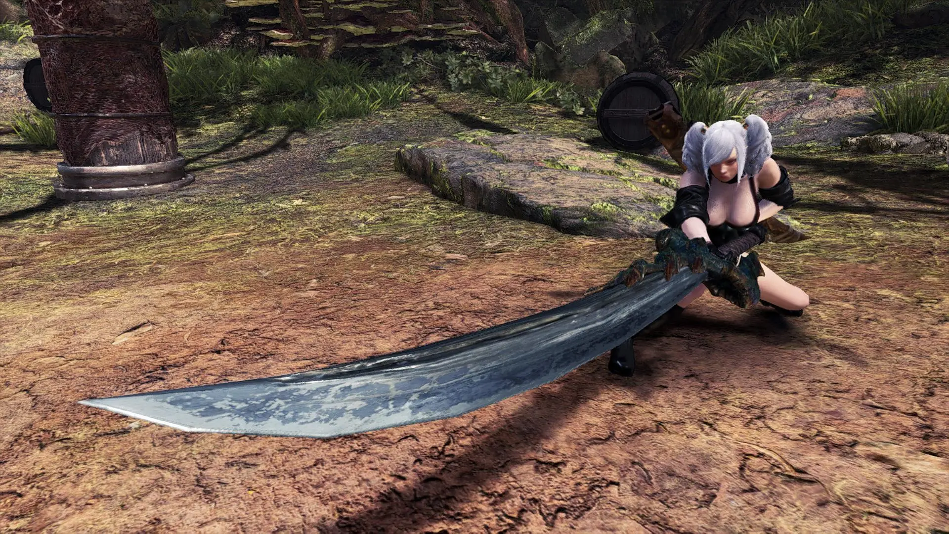 Glavenus Tailblade Long Sword At Monster Hunter World Mods And Community   2381 1581405627 394212255 