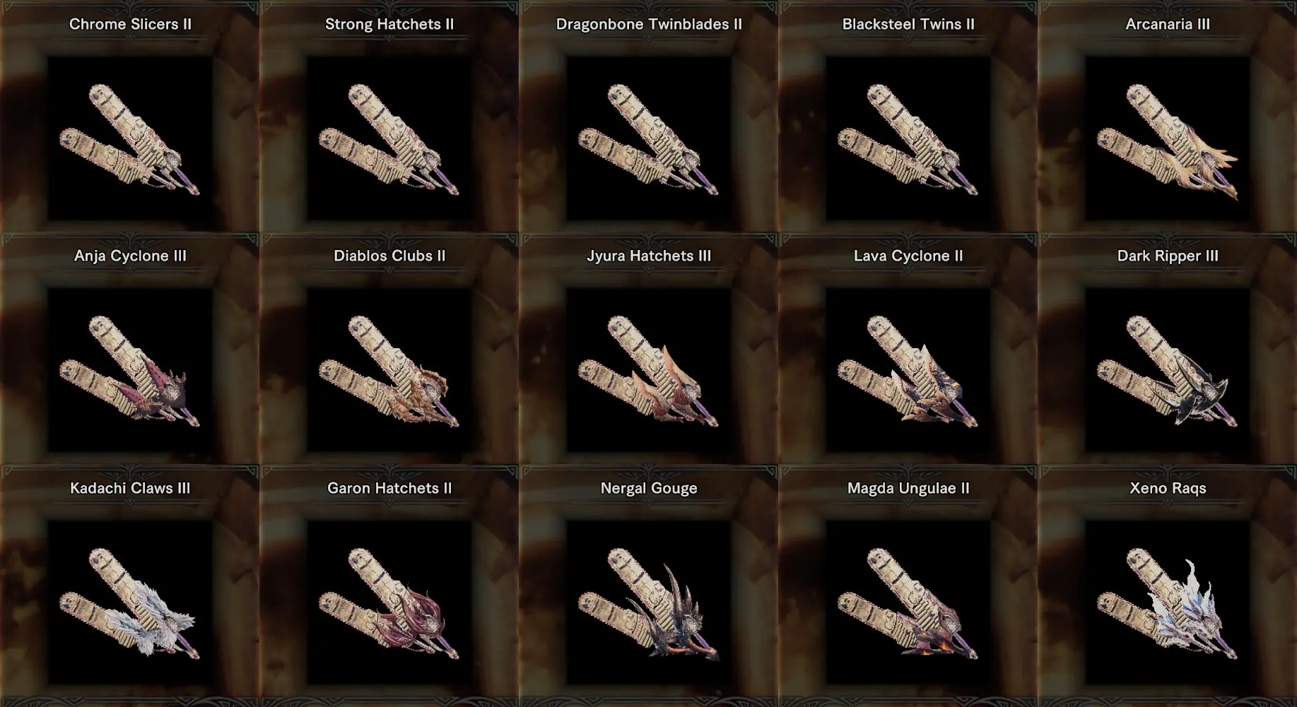 holy chain blades