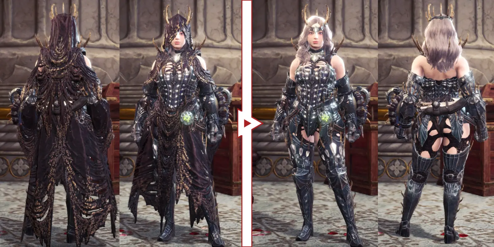 Vaal Hazak Gamma Armor Retouching At Monster Hunter World Mods And   3539 1590809881 1342186242 