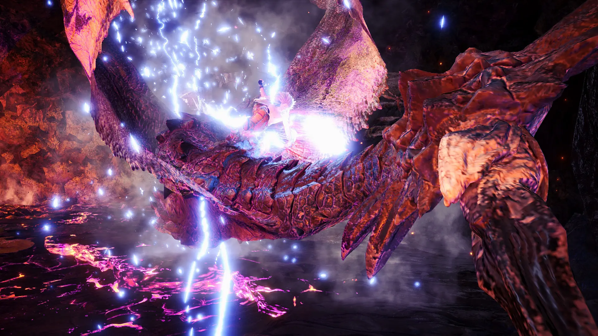 Invisible Dual Blades and Lightning Effects at Monster Hunter: World ...