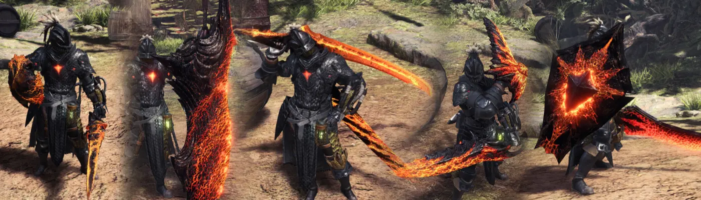 Molten Raging Brachydios Weapons at Monster Hunter: World - Mods and ...