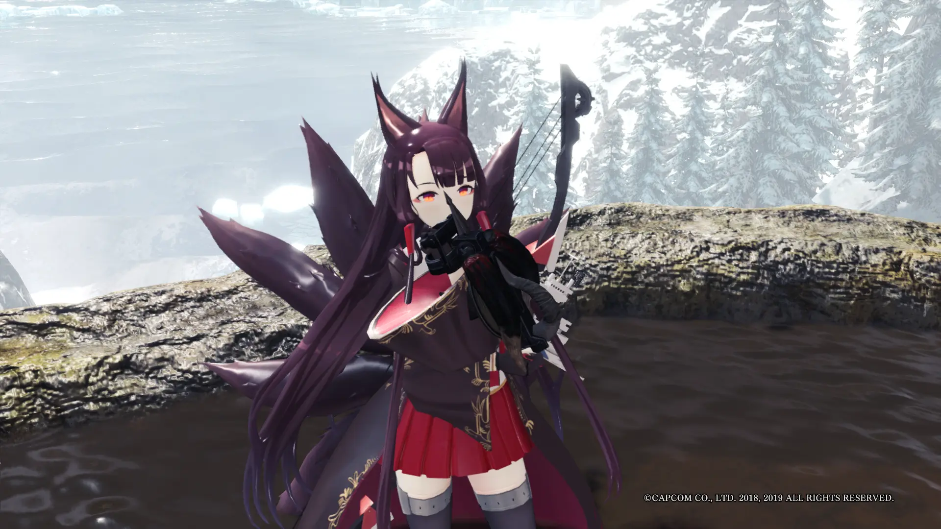 Azur Lane akagi and Azur Lane kaga at Monster Hunter: World - Mods and  community