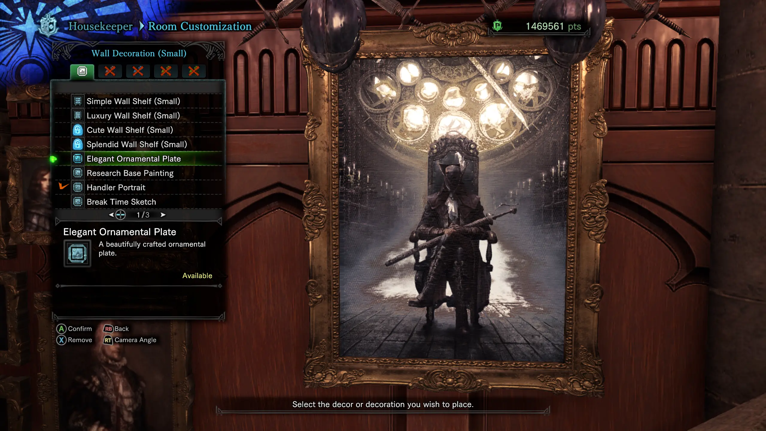 Bloodborne Room Decor at Monster Hunter: World - Mods and community