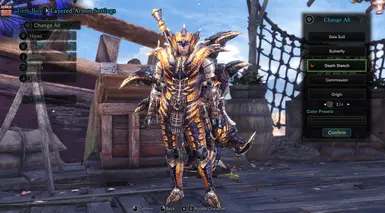 Download EX Tigrex MALE armor Drachen Layered (MALE) - Death Stench ...