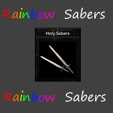 Rainbow Sabers(OUTDATED) at Monster Hunter: World - Mods and community
