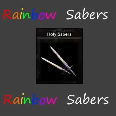 Rainbow Sabers(OUTDATED) at Monster Hunter: World - Mods and community