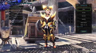 Grand Divine Furious Rajaang Female Armor - Diver Layered - Finished