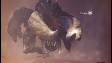 BLOODBATH DIABLOS! MHW PC Monster, Armor, Weapon Re-texture Mod