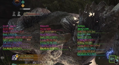 An Overlay That Shows Lots And Lots Of Stuff At Monster Hunter World Mods And Community