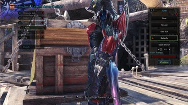 Download Female Anat Rage Armor Butterfly Layered Armor With Boobs Pychics At Monster Hunter World Mods And Community