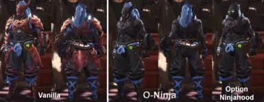 Stylish Odogaron (b) Ninja Suit For Male At Monster Hunter: World ...