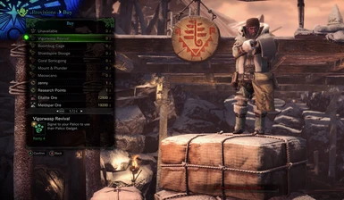 All Items In Shop For Iceborne At Monster Hunter World Mods And Community