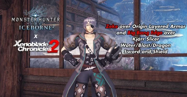 Iceborne Compatible - Zeke from Xenoblade Chronicles 2 (Male Only 