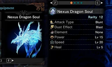 Nexus Dragon Soul with Foliacath stats