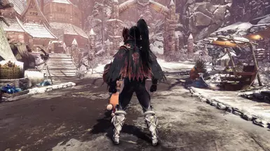 Invisible sheathed Hellish Slasher