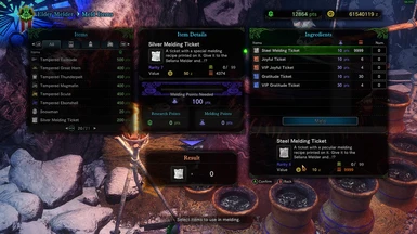 Steamworks And Event Ticket Upgrade Melding At Monster Hunter World Mods And Community
