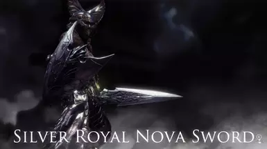 Silver Royal Nova Sword
