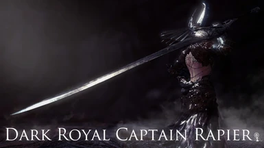 Dark Royal Captain Rapier