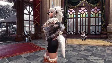 Stygian Beta Furry Tail