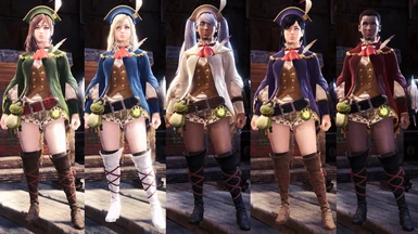 Player's Custom Guildmarm Costume (Post-Iceborne)