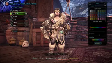 Fulgur Anjanath Beta Layered Set - Custom Helm color set (Not default color)