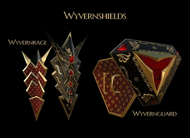 Two shield styles