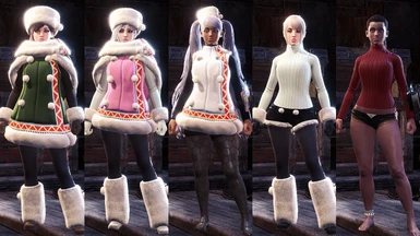 Player's Custom Winter Spirit Coat (Post-Iceborne)