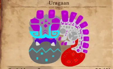 Rocky Uragaan Ice from MHXR EXPLORE NEW DEVARIANT