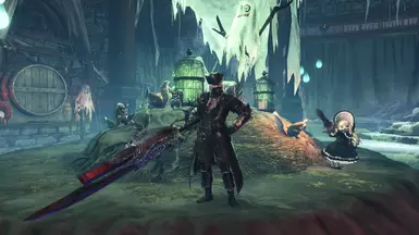 Blunderbuss with Spiked Shield