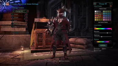 Hunter's Attire with Dye