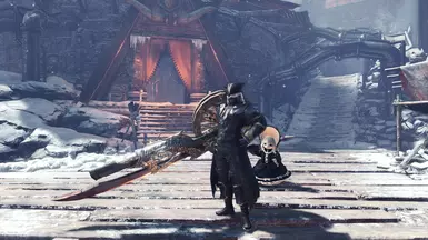 Blunderbuss with Logarius' Shield (daytime)