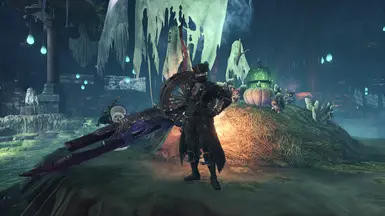 Female Hunter with Blunderbuss and Logarius' Shield