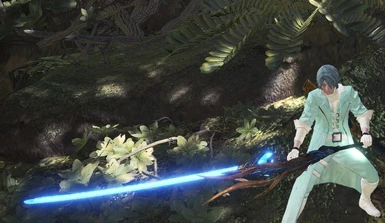 Azure Star Dragon Dance Long Sword And Great Sword At Monster Hunter World Mods And Community
