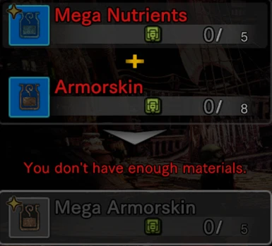 Alt Mega Armoskin Craft
