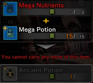 Alt Mega Ancient Potion Craft