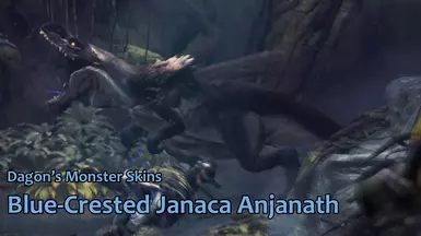 Dagon's Monster Skins - Blue-Crested Anjanath