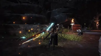 Zinogre Long Sword efx at Monster Hunter: World - Mods and community