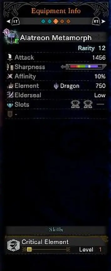 Critical Element On Every Alatreon Weapons At Monster Hunter World   6997 1703949982 38524310 