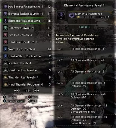 Elemental Resistance Jewel 1